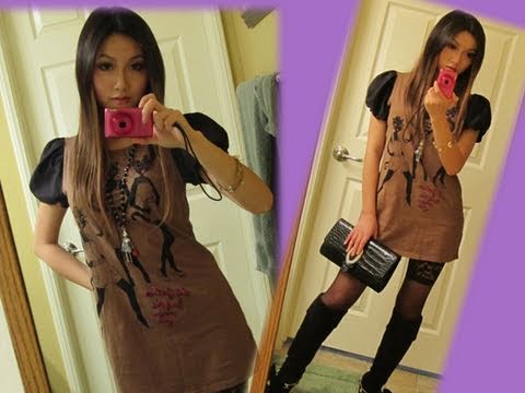 ? Spring Dolly Outfit Of The Day OOTD (Lace Thigh... ? Spring Dolly Outfit Of The Day OOTD (Lace Thigh...