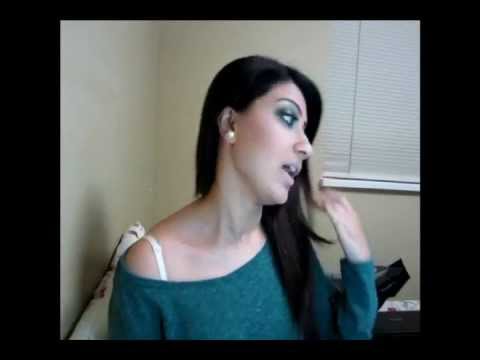 Gold and Green Smokey Eye- Holiday makeup Gold and Green Smokey Eye- Holiday makeup