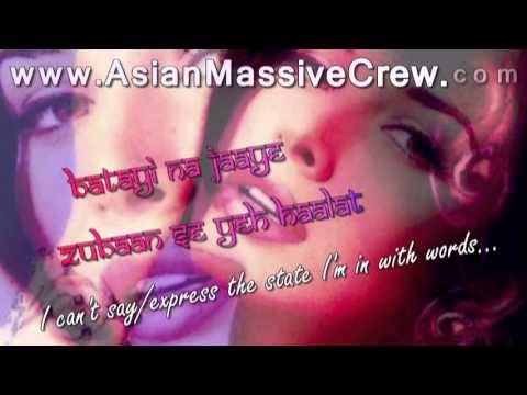 Kitni Bechain Hoke - lyrics + Translation - ... Kitni Bechain Hoke - lyrics + Translation - ...