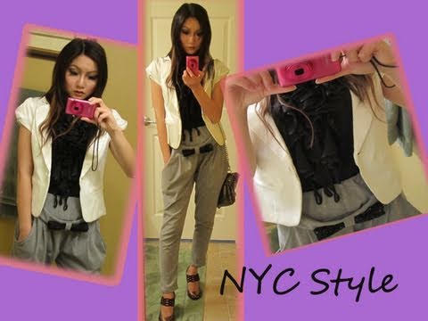 NYC Street Fashion Inspired Outfit Of The Day... NYC Street Fashion Inspired Outfit Of The Day...